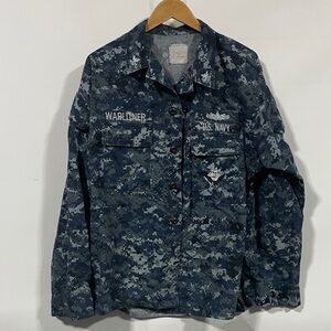 Military issue digital camo Men's Navy Camouflage Jacket